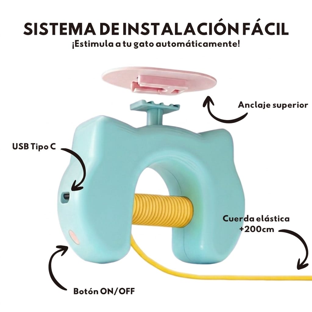 Juguete inteligente para gatos